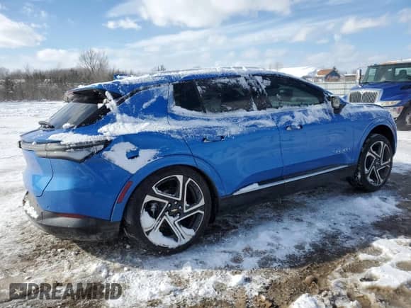 2024 Chevrolet Equinox EV LT с VIN 3GN7DMRP7RS255719, выставлен на аукционе Copart как лот 45655605 с пробегом 6 641 миль миль и Списание • Salvage title. История ставок и продаж доступна на DreamBid. Изображение 3.