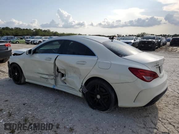 2017 Mercedes-Benz CLA 250 с VIN WDDSJ4EB2HN492946, выставлен на аукционе Copart как лот 53809695 с пробегом 137 393 миль миль и Списание • Salvage title. История ставок и продаж доступна на DreamBid. Изображение 2.