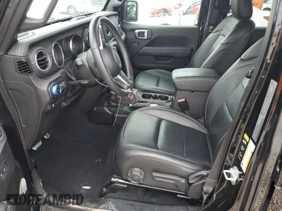 2022 Jeep Wrangler Unlimited Sahara z VIN 1C4JJXP69NW198960, wystawiony jako Copart lot #67152365 z przebiegiem 23 789 mil mil oraz Szkoda całkowita • Salvage title. Historia ofert i sprzedaży dostępna na DreamBid. Obrazek 7.