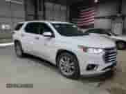 2018 Chevrolet Traverse High Country with VIN 1GNEVKKW5JJ100246, listed as a Copart auction lot 53976105 with 119,262 mi miles and Salvage title. Bid and sale history available at DreamBid. Image 4.