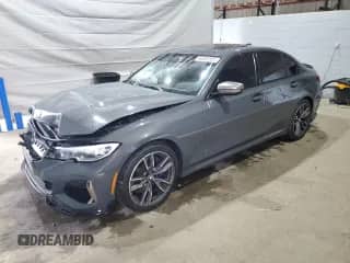 2020 BMW 3 Series M340i xDrive с VIN WBA5U9C00LFH60389, выставлен на аукционе Copart как лот 64282355 с пробегом 91 825 миль миль и Списание • Salvage title. История ставок и продаж доступна на DreamBid. Изображение 1.