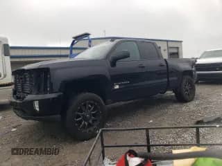 2017 Chevrolet Silverado 1500 LT with VIN 1GCVKREC5HZ211046, listed as a Copart auction lot 60301135 with 185,873 mi miles and Salvage title. Bid and sale history available at DreamBid. Image 1.