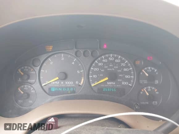 1999 Chevrolet Blazer LS z VIN 1GNDT13W3X2116071, wystawiony jako IAAI lot #43497351 z przebiegiem 53 255 mil mil oraz . Historia ofert i sprzedaży dostępna na DreamBid. Obrazek 7.