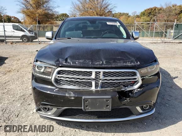 2016 Dodge Durango Citadel Anodized Platinum with VIN 1C4SDJET3GC420012, listed as a Copart auction lot 77735224 with 108,015 mi miles and Salvage title. Bid and sale history available at DreamBid. Image 5.
