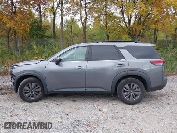 2024 Nissan Pathfinder SV with VIN 5N1DR3BC7RC249385, listed as a IAAI auction lot 43254609 with 37,954 mi miles and . Bid and sale history available at DreamBid. Image 14.