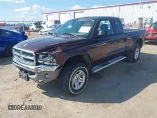 2004 Dodge Dakota SLT z VIN 1D7HG42N34S608867, wystawiony jako IAAI lot #43287759 z przebiegiem 49 092 mil mil oraz . Historia ofert i sprzedaży dostępna na DreamBid. Obrazek 2.