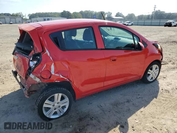 2014 Chevrolet Spark LT with VIN KL8CD6S92EC568376, listed as a Copart auction lot 81984665 with 67,765 mi miles and Salvage title. Bid and sale history available at DreamBid. Image 3.