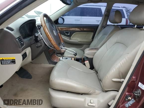 2005 Hyundai XG с VIN KMHFU45E45A384937, выставлен на аукционе Copart как лот 78332294 с пробегом 67 662 миль миль и Чистый • Clean title. История ставок и продаж доступна на DreamBid. Изображение 7.