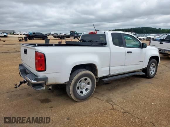 2022 Chevrolet Colorado 2WD Work Truck z VIN 1GCHSBEA7N1272511, wystawiony jako Copart lot #59043315 z przebiegiem 58 334 mil mil oraz Szkoda całkowita • Salvage title. Historia ofert i sprzedaży dostępna na DreamBid. Obrazek 3.
