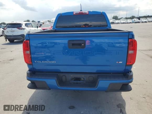 2021 Chevrolet Colorado 2WD LT z VIN 1GCGSCENXM1141480, wystawiony jako Copart lot #68489245 z przebiegiem 82 168 mil mil oraz Szkoda całkowita • Salvage title. Historia ofert i sprzedaży dostępna na DreamBid. Obrazek 6.