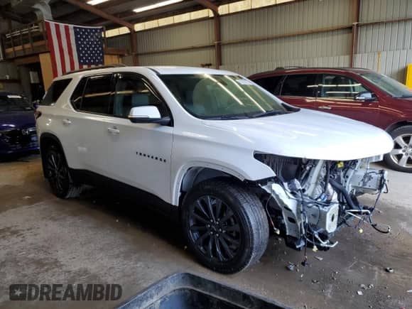 2022 Chevrolet Traverse RS с VIN 1GNEVJKW1NJ186509, выставлен на аукционе Copart как лот 66326335 с пробегом 67 892 миль миль и Списание • Salvage title. История ставок и продаж доступна на DreamBid. Изображение 4.