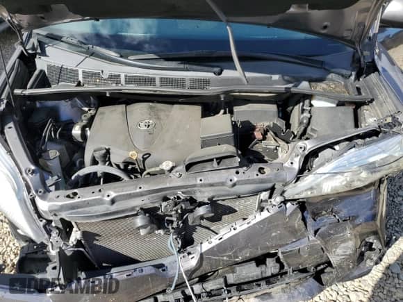 2020 Toyota Sienna LE Auto Access Seat with VIN 5TDKZ3DC1LS026564, listed as a Copart auction lot 72011615 with 63,133 mi miles and Salvage title. Bid and sale history available at DreamBid. Image 12.