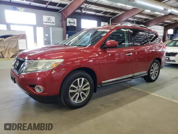 2014 Nissan Pathfinder Platinum with VIN 5N1AR2MM2EC712336, listed as a Copart auction lot 69069645 with 170,811 mi miles and Clean title. Bid and sale history available at DreamBid. Image 1.