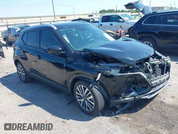 2024 Nissan Kicks SV с VIN 3N1CP5CV0RL560391, выставлен на аукционе IAAI как лот 43161037 с пробегом 27 621 миль миль и . История ставок и продаж доступна на DreamBid. Изображение 1.