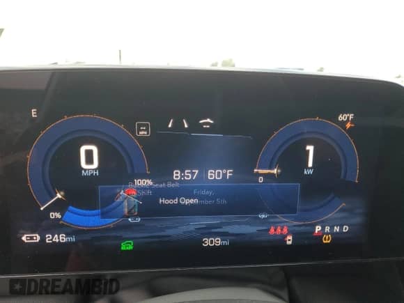 2024 Chevrolet Blazer EV eAWD LT z VIN 3GNKDBRJ6RS267631, wystawiony jako Copart lot #70933055 z przebiegiem 309 mil mil oraz Czysty tytuł • Clean title. Historia ofert i sprzedaży dostępna na DreamBid. Obrazek 9.