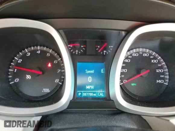 2012 Chevrolet Equinox 1LT z VIN 2GNFLDE53C6211841, wystawiony jako Copart lot #84652705 z przebiegiem 87 798 mil mil oraz Szkoda całkowita • Salvage title. Historia ofert i sprzedaży dostępna na DreamBid. Obrazek 9.