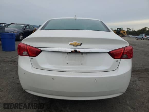 2016 Chevrolet Impala LT with VIN 2G1115S30G9195421, listed as a Copart auction lot 81902455 with 142,250 mi miles and Salvage title. Bid and sale history available at DreamBid. Image 6.