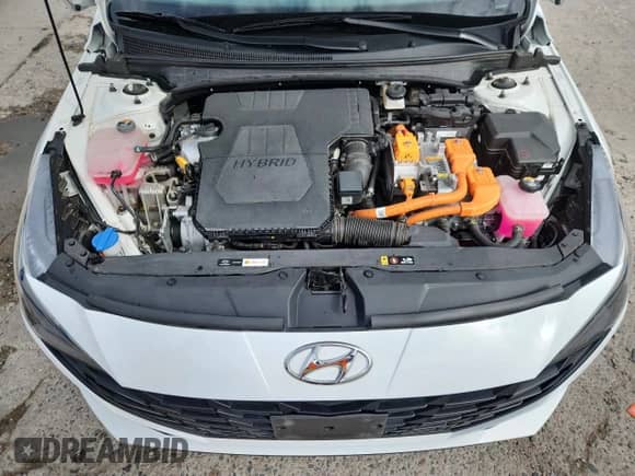 2023 Hyundai Elantra Blue with VIN KMHLM4AJ5PU054781, listed as a Copart auction lot 85584605 with 52,427 mi miles and Salvage title. Bid and sale history available at DreamBid. Image 11.