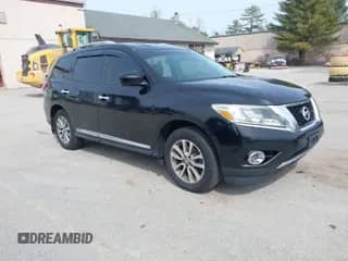 2014 Nissan Pathfinder SL with VIN 5N1AR2MM2EC626766, listed as a IAAI auction lot 41955083 with 128,876 mi miles and . Bid and sale history available at DreamBid. Image 1.