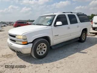 2002 Chevrolet Suburban LT with VIN 3GNEC16Z42G177309, listed as a Copart auction lot 81143395 with Not provided miles and Salvage title. Bid and sale history available at DreamBid. Image 1.