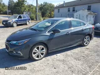 2017 Chevrolet Cruze Premier с VIN 1G1BF5SM8H7193918, выставлен на аукционе Copart как лот 80902355 с пробегом 145 292 миль миль и Списание • Salvage title. История ставок и продаж доступна на DreamBid. Изображение 1.