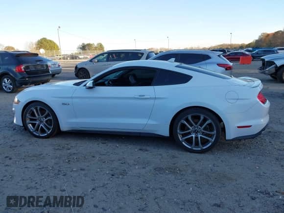 2021 Ford Mustang GT with VIN 1FA6P8CF6M5152528, listed as a IAAI auction lot 41040268 with 49,739 mi miles and . Bid and sale history available at DreamBid. Image 14.