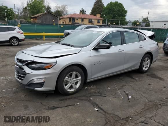 2021 Chevrolet Malibu LS z VIN 1G1ZC5ST7MF082095, wystawiony jako Copart lot #59396255 z przebiegiem 55 535 mil mil oraz Szkoda całkowita • Salvage title. Historia ofert i sprzedaży dostępna na DreamBid. Obrazek 1.