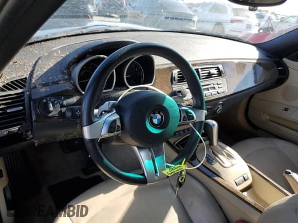 2008 BMW Z4 3.0i with VIN 4USBU33568LW74292, listed as a Copart auction lot 62563555 with Not provided miles and Salvage title. Bid and sale history available at DreamBid. Image 8.