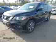 2017 Nissan Pathfinder SV with VIN 5N1DR2MM7HC651986, listed as a IAAI auction lot 42012621 with 379,678 mi miles and . Bid and sale history available at DreamBid. Image 2.