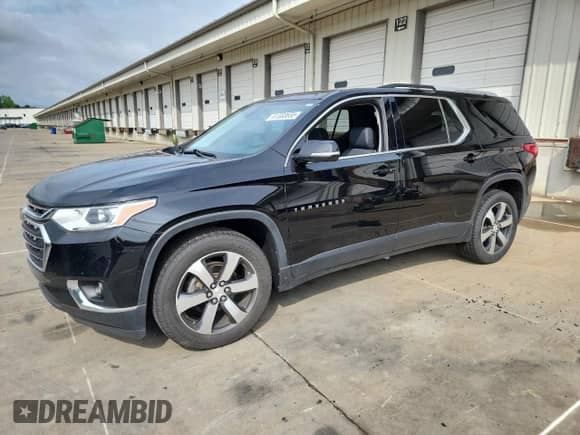 2018 Chevrolet Traverse LT с VIN 1GNERHKW9JJ112486, выставлен на аукционе Copart как лот 61333655 с пробегом 120 681 миль миль и Списание • Salvage title. История ставок и продаж доступна на DreamBid. Изображение 1.