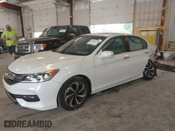 2017 Honda Accord EX-L with VIN 1HGCR2F84HA145576, listed as a IAAI auction lot 42748122 with 62,483 mi miles and . Bid and sale history available at DreamBid. Image 17.