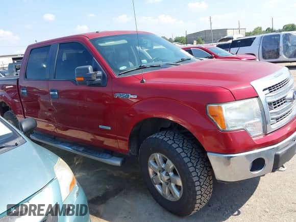 2013 Ford F-150 Lariat with VIN 1FTFW1ET5DKD59128, listed as a IAAI auction lot 43185916 with 135,162 mi miles and . Bid and sale history available at DreamBid. Image 1.