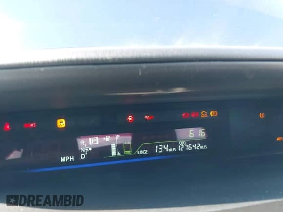 2012 Toyota Prius Two with VIN JTDZN3EU0C3064189, listed as a IAAI auction lot 42276738 with 127,642 mi miles and . Bid and sale history available at DreamBid. Image 7.