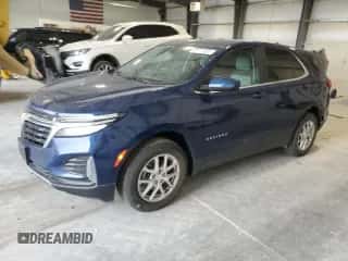2022 Chevrolet Equinox LT с VIN 3GNAXKEV2NL107939, выставлен на аукционе Copart как лот 86151685 с пробегом 67 822 миль миль и Списание • Salvage title. История ставок и продаж доступна на DreamBid. Изображение 1.