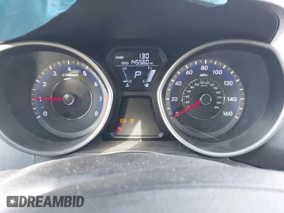 2013 Hyundai Elantra GLS with VIN KMHDH4AE0DU697658, listed as a IAAI auction lot 41961817 with 145,560 mi miles and . Bid and sale history available at DreamBid. Image 7.