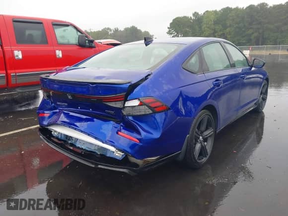 2024 Honda Accord Sport-L z VIN 1HGCY2F77RA081206, wystawiony jako IAAI lot #43174729 z przebiegiem 1 048 mil mil oraz . Historia ofert i sprzedaży dostępna na DreamBid. Obrazek 4.