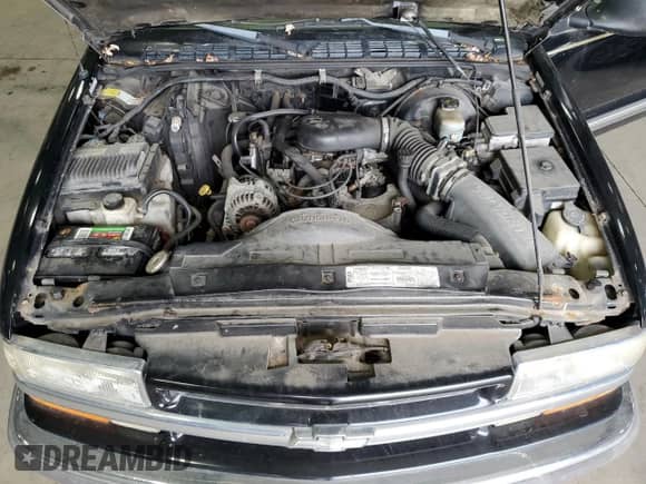 1998 Chevrolet Blazer LT z VIN 1GNDT13W3W2139171, wystawiony jako Copart lot #50983195 z przebiegiem 157 580 mil mil oraz Czysty tytuł • Clean title. Historia ofert i sprzedaży dostępna na DreamBid. Obrazek 12.