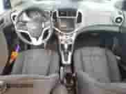 2020 Chevrolet Sonic LT with VIN 1G1JD5SB9L4142311, listed as a Copart auction lot 76315144 with 84,239 mi miles and Clean title. Bid and sale history available at DreamBid. Image 8.