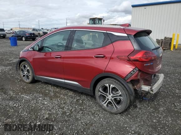 2020 Chevrolet Bolt EV Premier с VIN 1G1FZ6S04L4110927, выставлен на аукционе Copart как лот 67148995 с пробегом 14 350 миль миль и Списание • Salvage title. История ставок и продаж доступна на DreamBid. Изображение 2.