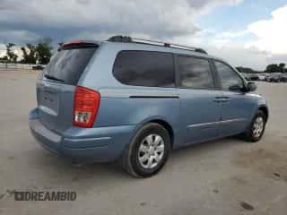 2007 Hyundai Entourage GLS z VIN KNDMC233376032281, wystawiony jako Copart lot #73967304 z przebiegiem 252 331 mil mil oraz Szkoda całkowita • Salvage title. Historia ofert i sprzedaży dostępna na DreamBid. Obrazek 3.