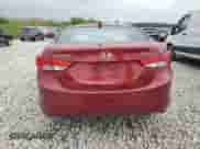 2013 Hyundai Elantra GLS with VIN 5NPDH4AE4DH254394, listed as a Copart auction lot 56541525 with Not provided miles and Clean title. Bid and sale history available at DreamBid. Image 6.