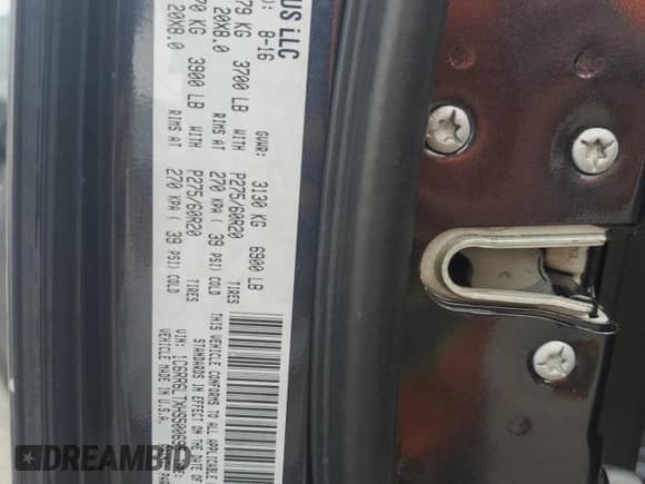 2017 Ram 1500 Lone Star z VIN 1C6RR6LTXHS500695, wystawiony jako Copart lot #80147095 z przebiegiem 157 461 mil mil oraz Szkoda całkowita • Salvage title. Historia ofert i sprzedaży dostępna na DreamBid. Obrazek 12.