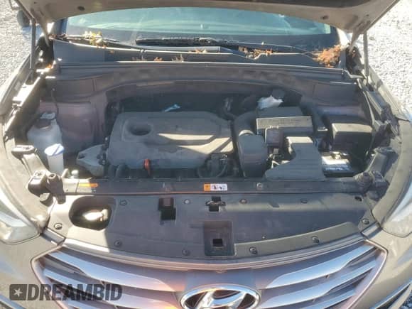 2017 Hyundai Santa Fe 2.4L with VIN 5XYZT3LB2HG419342, listed as a Copart auction lot 89482335 with 132,429 mi miles and Clean title. Bid and sale history available at DreamBid. Image 12.