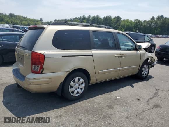 2008 Hyundai Entourage GLS с VIN KNDMC233186049582, выставлен на аукционе Copart как лот 59304395 с пробегом Не указан миль и Списание • Salvage title. История ставок и продаж доступна на DreamBid. Изображение 3.