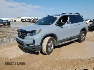 2022 Honda Passport TrailSport with VIN 5FNYF8H65NB021704, listed as a Copart auction lot 69507175 with 42,578 mi miles and Salvage title. Bid and sale history available at DreamBid. Image 1.