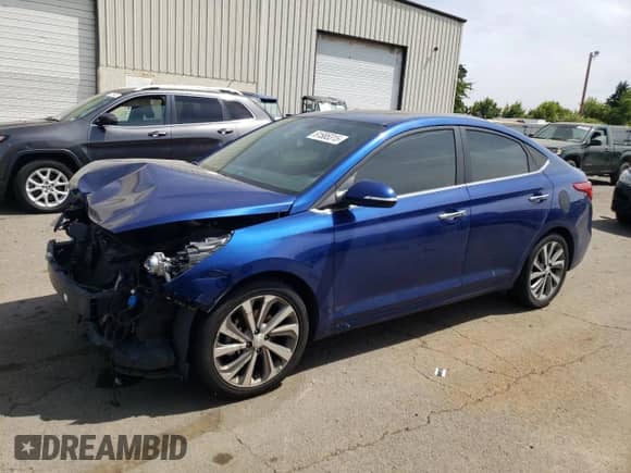 2021 Hyundai Accent Limited with VIN 3KPC34A65ME138225, listed as a Copart auction lot 61585315 with Not provided miles and Clean title. Bid and sale history available at DreamBid. Image 1.