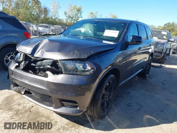 2020 Dodge Durango GT Plus with VIN 1C4RDJDG9LC366888, listed as a IAAI auction lot 43323161 with 115,912 mi miles and . Bid and sale history available at DreamBid. Image 2.