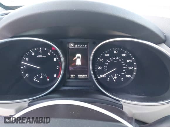 2018 Hyundai Santa Fe Ultimate with VIN 5NMZW4LA8JH085043, listed as a IAAI auction lot 43476195 with 58,400 mi miles and . Bid and sale history available at DreamBid. Image 7.