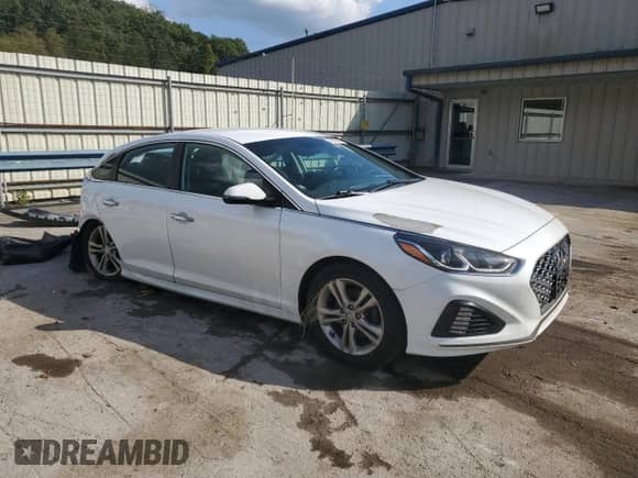 2019 Hyundai Sonata Limited with VIN 5NPE34AF7KH786084, listed as a Copart auction lot 84247645 with 74,258 mi miles and Salvage title. Bid and sale history available at DreamBid. Image 4.
