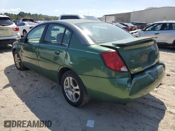 2003 Saturn ION ION 3 with VIN 1G8AL52F63Z127677, listed as a Copart auction lot 70969184 with 154,537 mi miles and Salvage title. Bid and sale history available at DreamBid. Image 2.